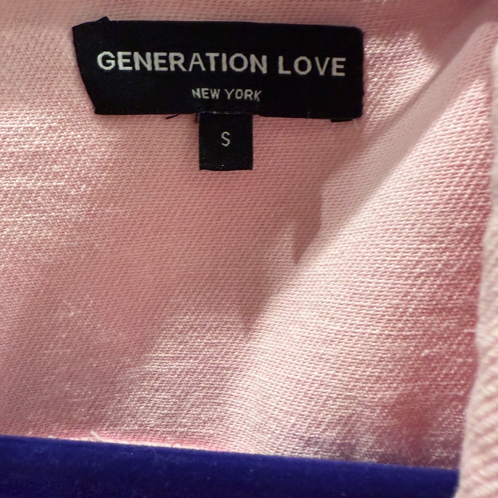Generation Love Pink Ruffle Jean Jacket - Picture 3 of 4